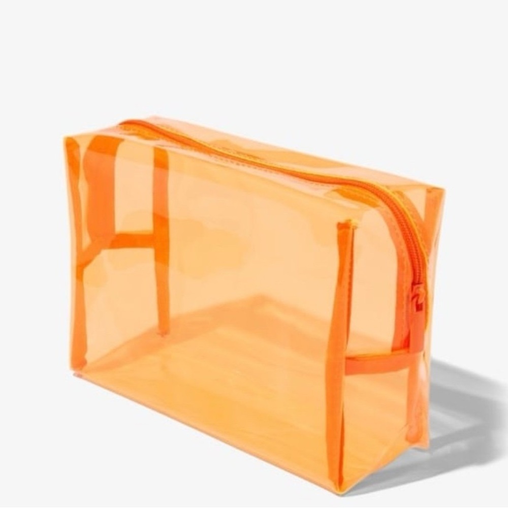 Ulta Beauty Orange Cosmetic Bag